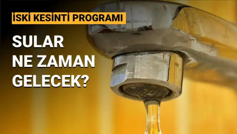 İSKİ Su Kesintisi: Üsküdar ve Ümraniye'de 14 Mayıs Programı Açıklandı!