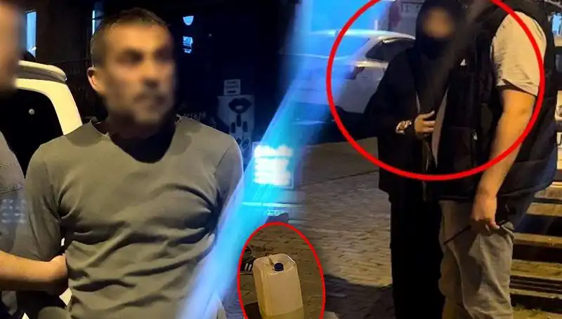 Bursa'da Sokak Ortasında Benzinle Kadını Yakmaya Çalışan Şoke Edici Olay