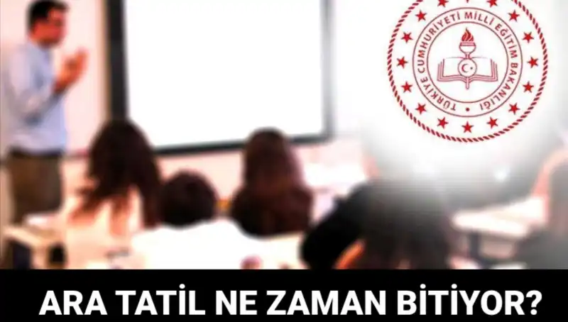 2023-2024 Eğitim Döneminde Ara Tatil Ne Zaman Bitiyor?