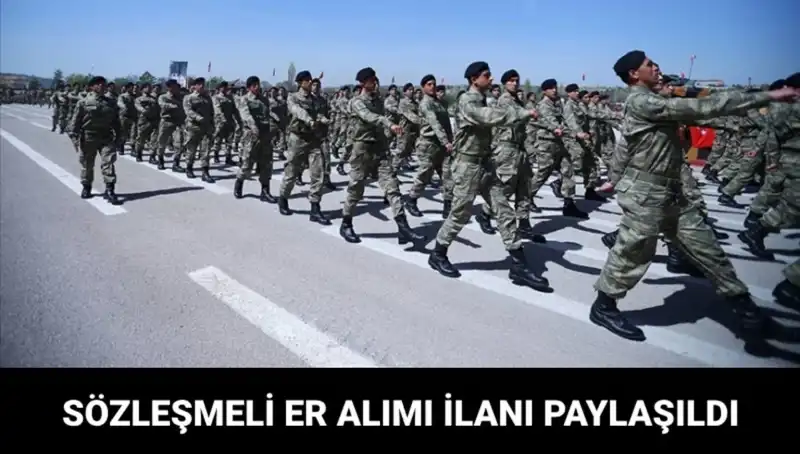 MSB Kara Kuvvetleri'nden Yeni Sözleşmeli Er İstihdamı: Başvurular Başladı!