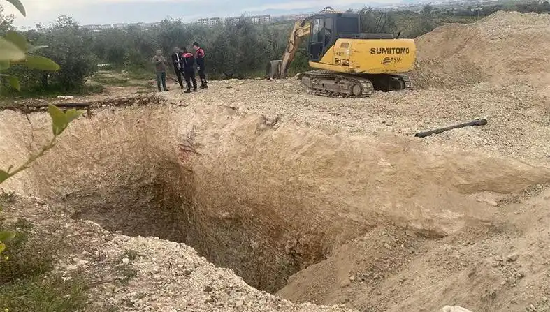 İzinsiz Kazıya Karşı Flaş Operasyon: 4 Kişi Gözaltında