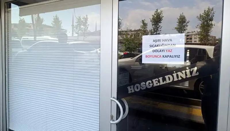 Afrika Sıcakları Esnafı Vuruyor: Dükkanlar Yaz Boyu Kapalı Kalıyor