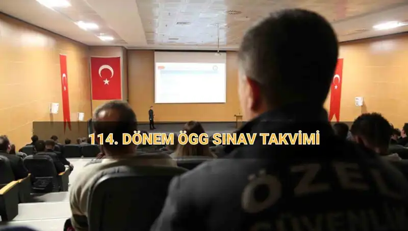 EGM'den Tarih Açıklaması: 114. Dönem ÖGG Sınav Sonuçları İçin Beklenen Gelişme