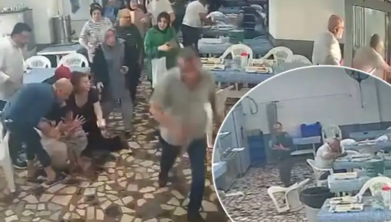 Yemekhanede Deprem Anı: Farklı Tepkiler ve Bir Kahraman