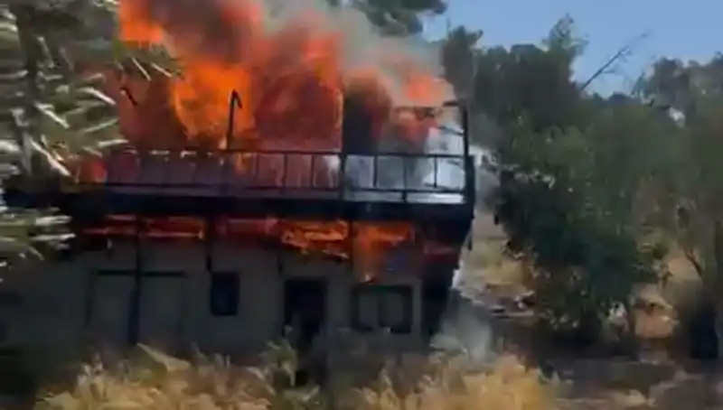 Bodrum’da Korkutan Yangın: Ekipler Zamanla Yarıştı