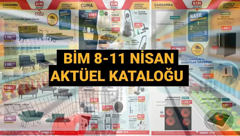 BİM'de Şaşırtan Kampanya: 8-11 Nisan'da Ürünler Kapış Kapış!