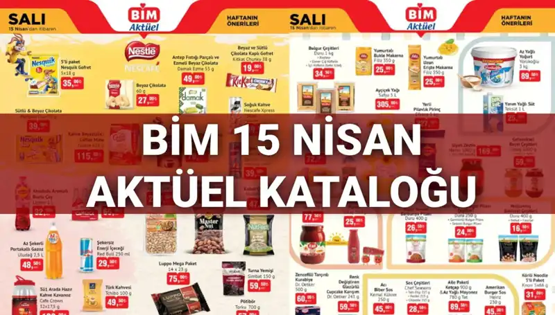 BİM Aktüel Kataloğu 15 Nisan’da Makyaj Ürünleri ile Geliyor!