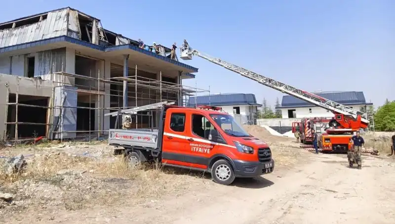 Ankara Gölbaşı'nda Villalar Arasında Korkutan Yangın: Sebep ve Sonuçları Neler?