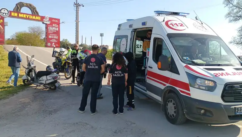 Edirne'de Motosiklet Kazası: Hayatını Kaybeden Genç İçin Yazıklar Olsun