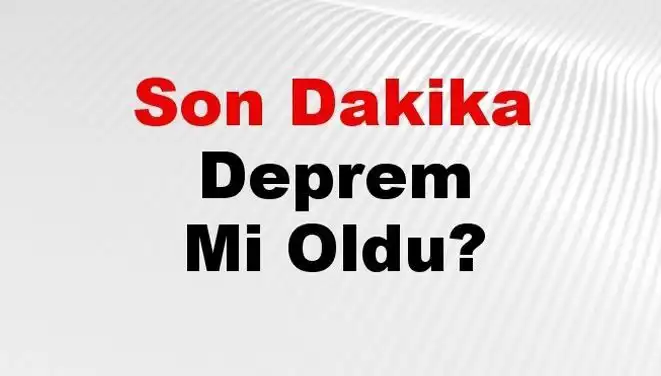 Hatay'da Son Dakika Deprem! Detaylar ve Gelişmeler Burada