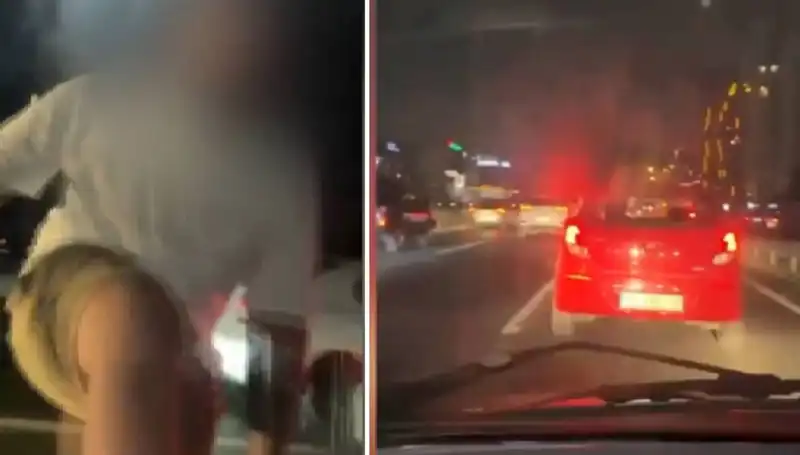 Trafik Magandası Sosyal Medyada Gündem Olacak Bir Kazaya İmza Attı!