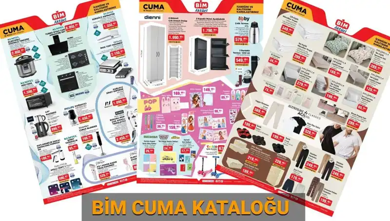 Cuma Günü BİM'de Elektronik Ürünler ve Mobilya Fırsatları Var!